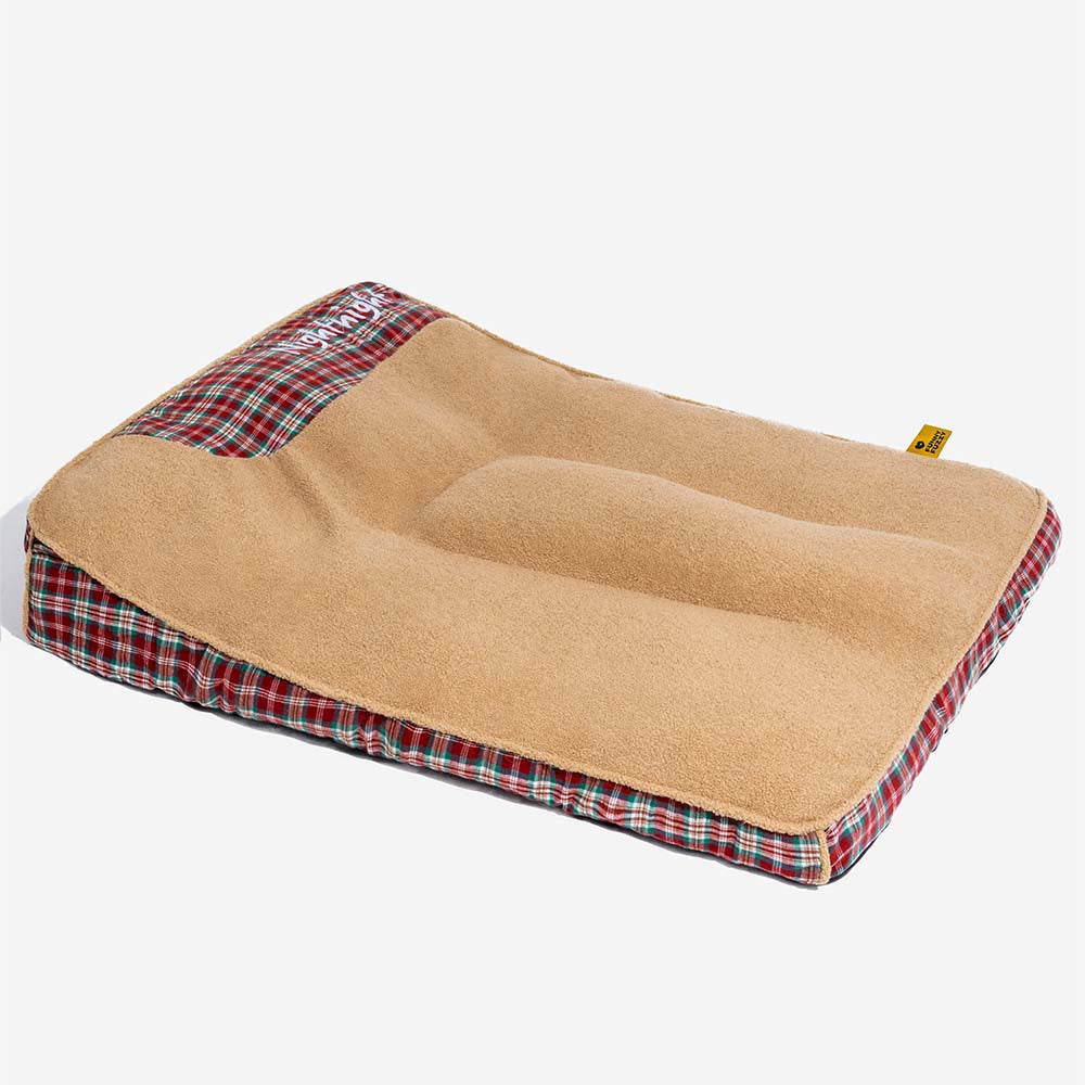 Extra Large Washable Teddy Fluffy Orthopaedic Rectangle Dog Bed - Night-night