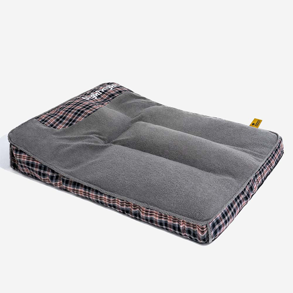 Extra Large Washable Teddy Fluffy Orthopaedic Rectangle Dog Bed - Night-night