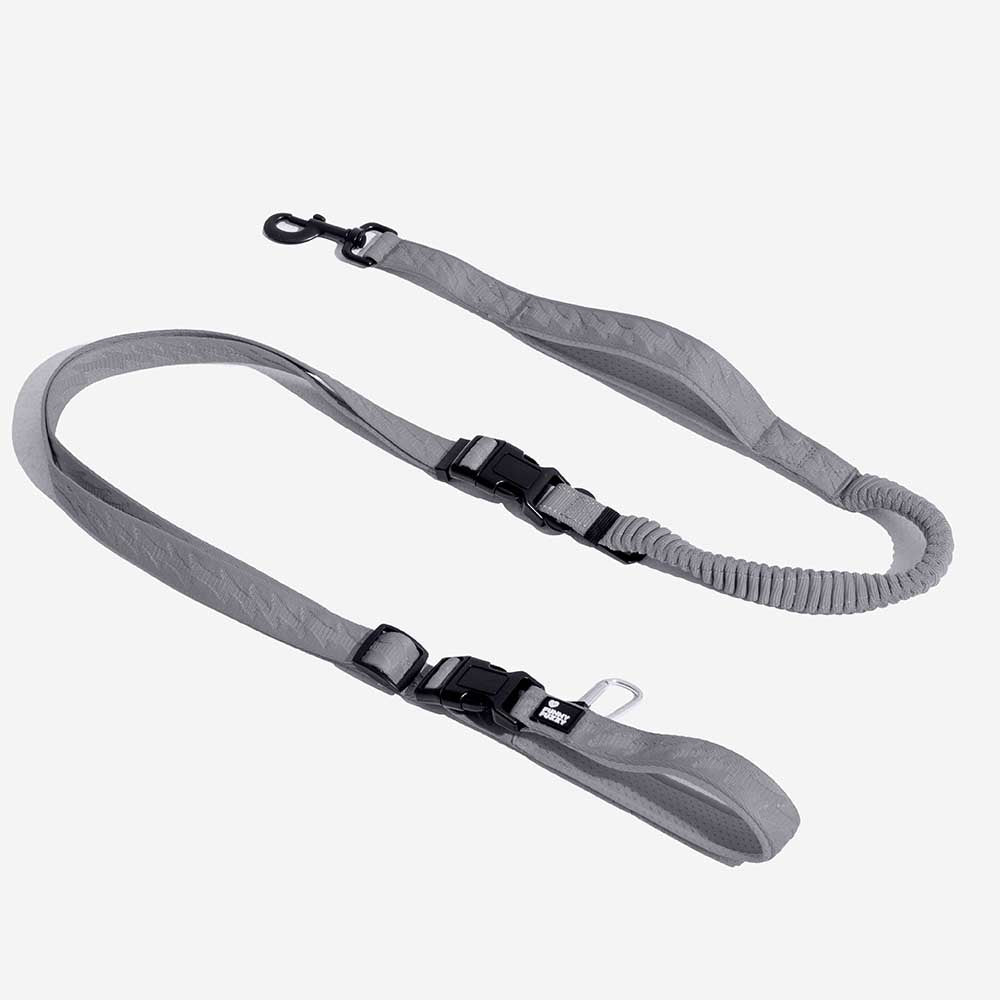 Dual-sided Reflective Adjustable Versatile Soft Handle Nylon Large Dog Lead - Flexi Walker