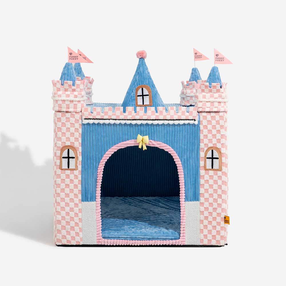 FUNNYFUZZY &Cosy Orthopaedic Kids Indoor Play Tent Dog Tent Bed - Fairytale Dreamland