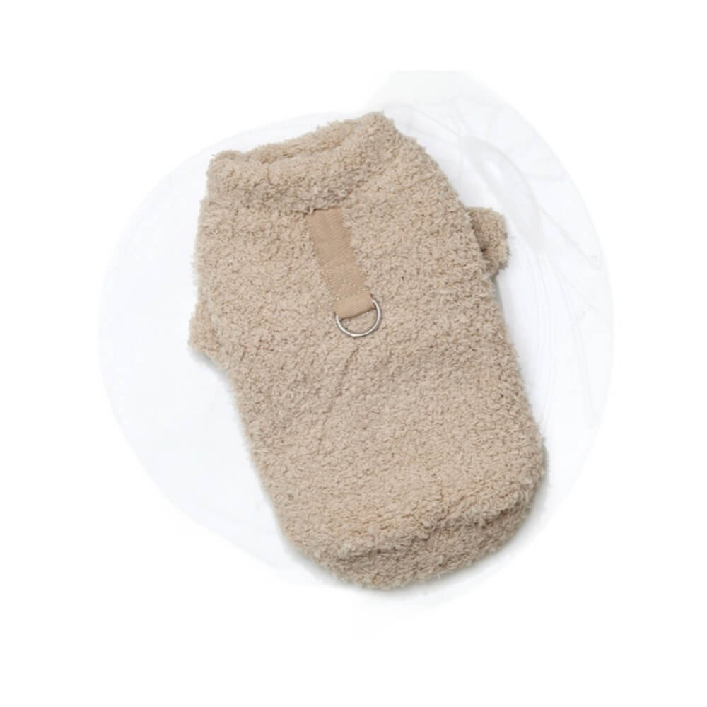 Cosy and Soft Fleece Dog Sweater - Perfect for Cold Weather Comfort