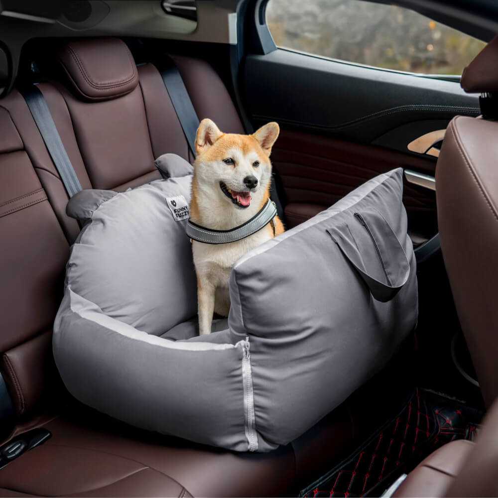 Bear Ears Pet Car Safety Bed Dog Car Seat Bed