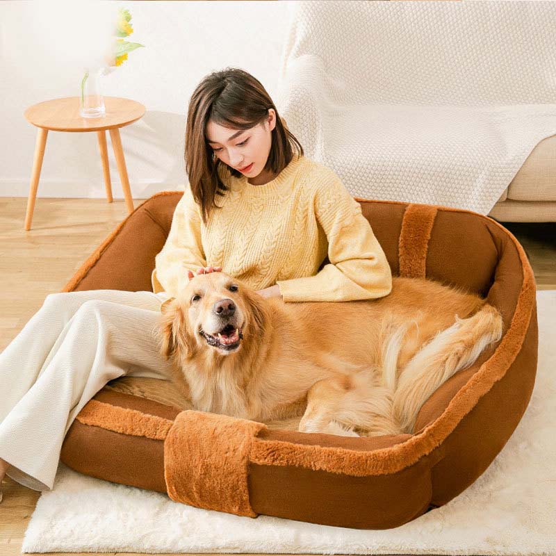 Vintage Warm Dog Sofa Bed