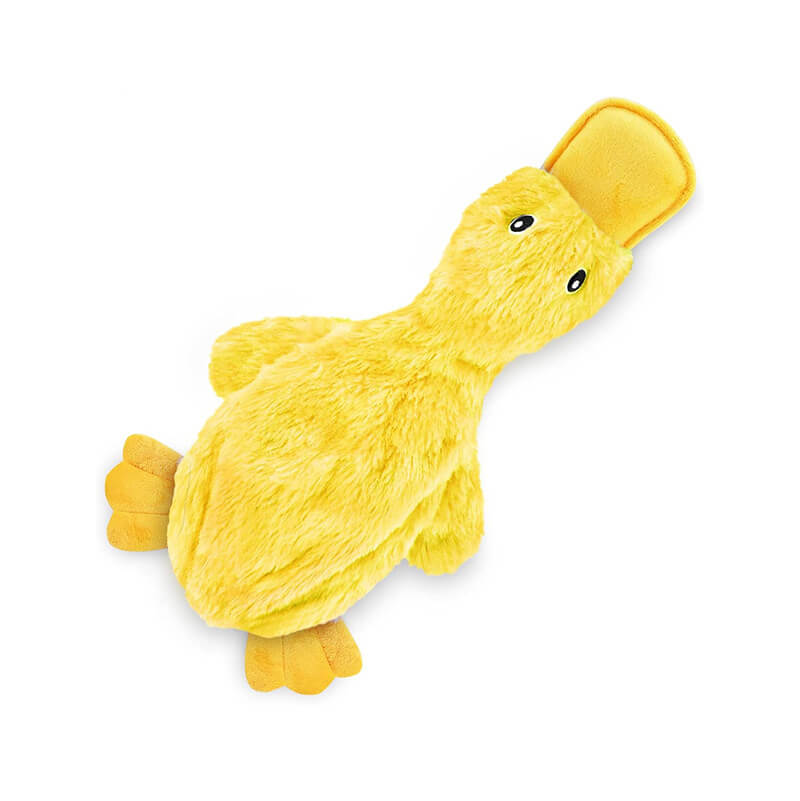 Cute Duck Plush Toy With Squeaker Dog Chew Toy