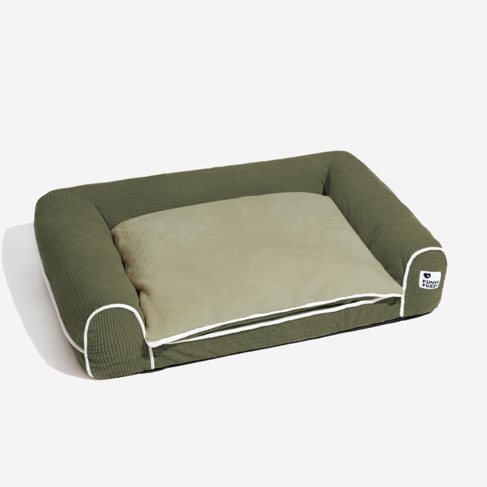 Deluxe Flannel Double-Layer Orthopaedic Dog Sofa Bed