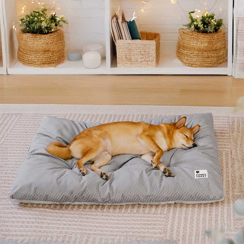 Dual-Sided Cosy Plush Washable Calming Dog Mat