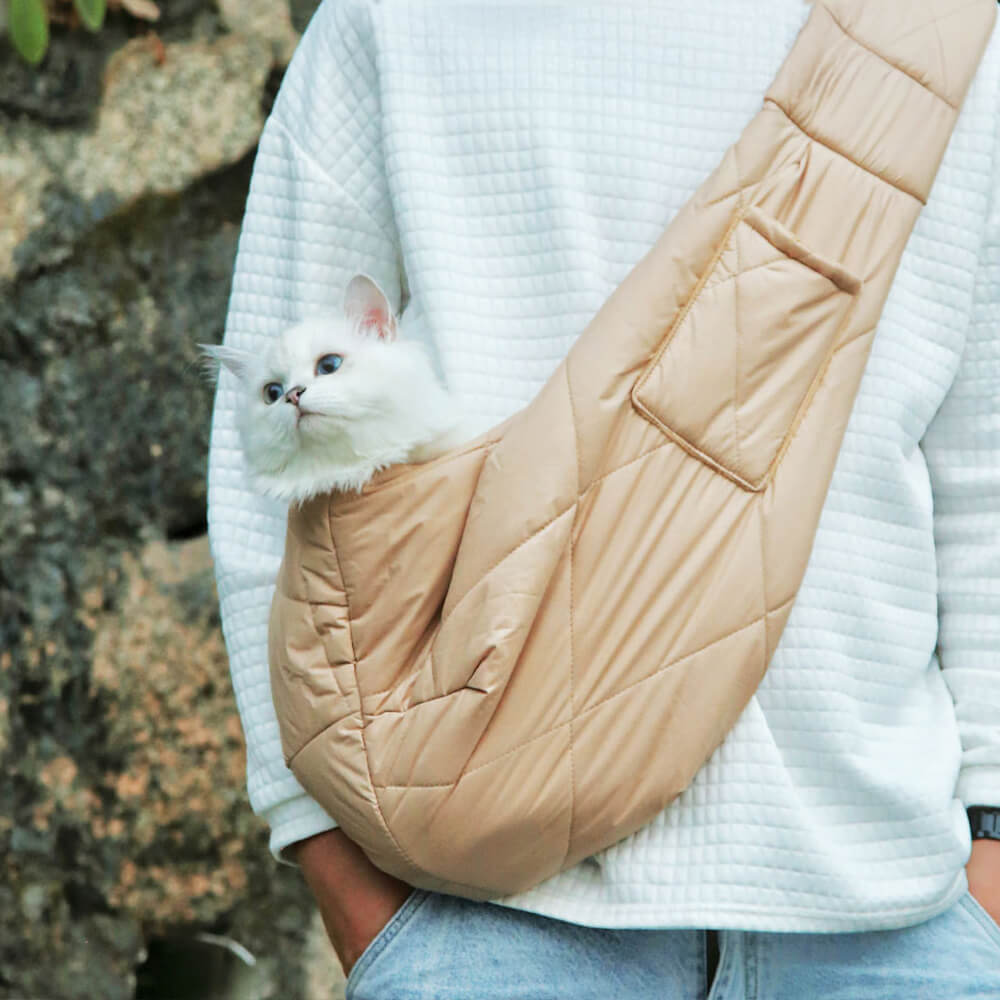 Safety Comfortable Soft Warm Outdoor Dog & Cat Carrier Bag