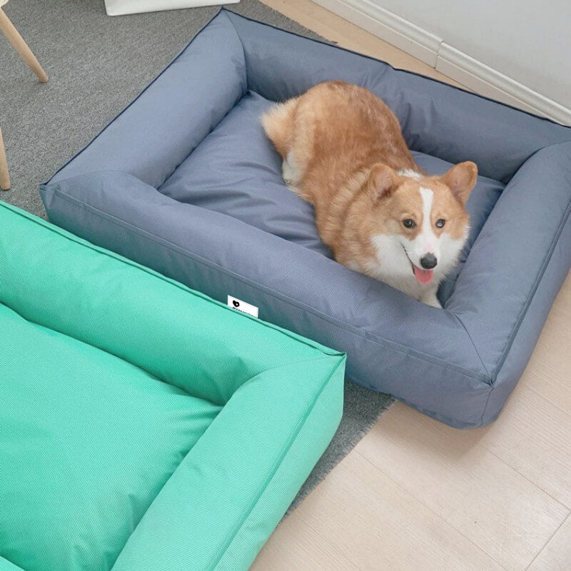 Fully Orthopaedic Surround Support Waterproof Fabric Anti-Anxiety Large Dog Bed