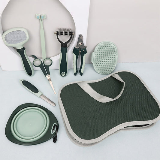 All-in-One Complete Deshedding and Care Set Pet Grooming Kit