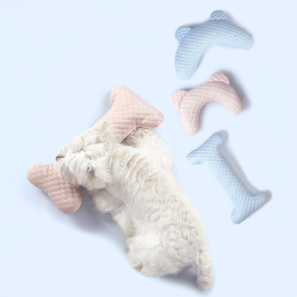 Bear Ear Shaped Cooling - Fibre Neck Support Washable Pet Pillow