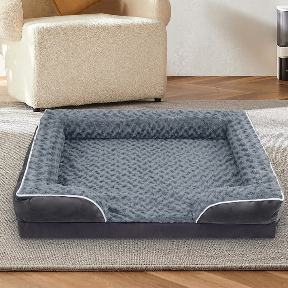 Detachable Waterproof Full Surround Support Orthopaedic Dog Bed