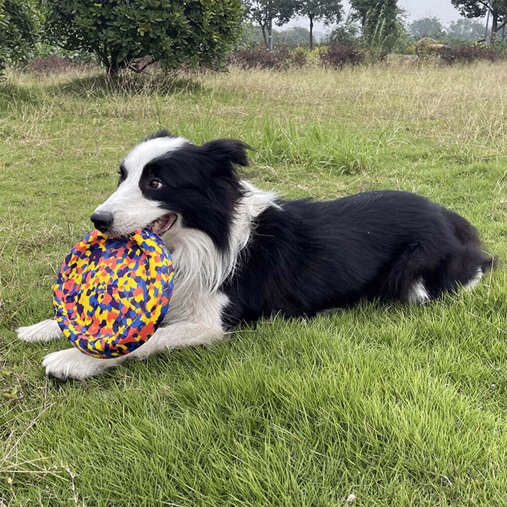 Durable Camo Dog Toy Chew-Resistant Rope Floating Water Toy Series