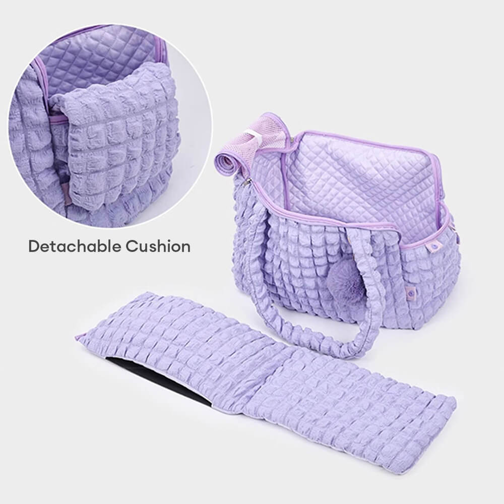 Trendy Cosy Lightweight Breathable Detachable Pet Carrier Shoulder Bag