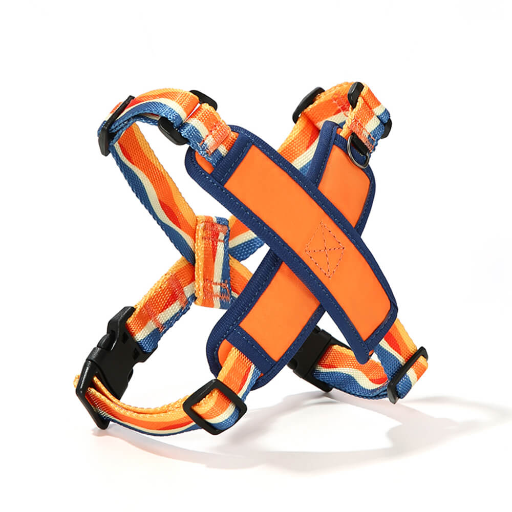 X-Shaped Adjustable Durable Dog Harness and Lead Kit