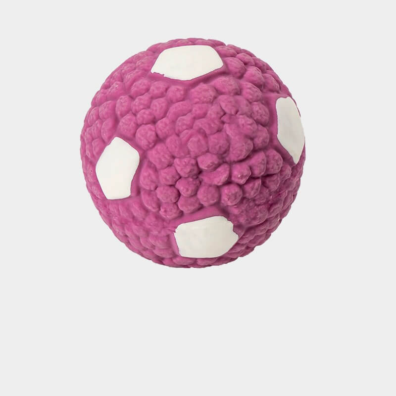 Pet Latex Squeaky Ball Toy Durable Interactive Dog Chew Toy