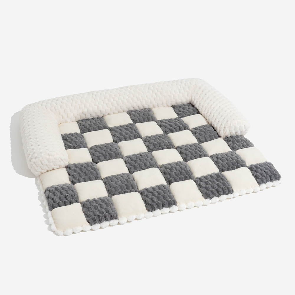 Plaid Cosy Sofa Protector Dog Mat - Snug Pad