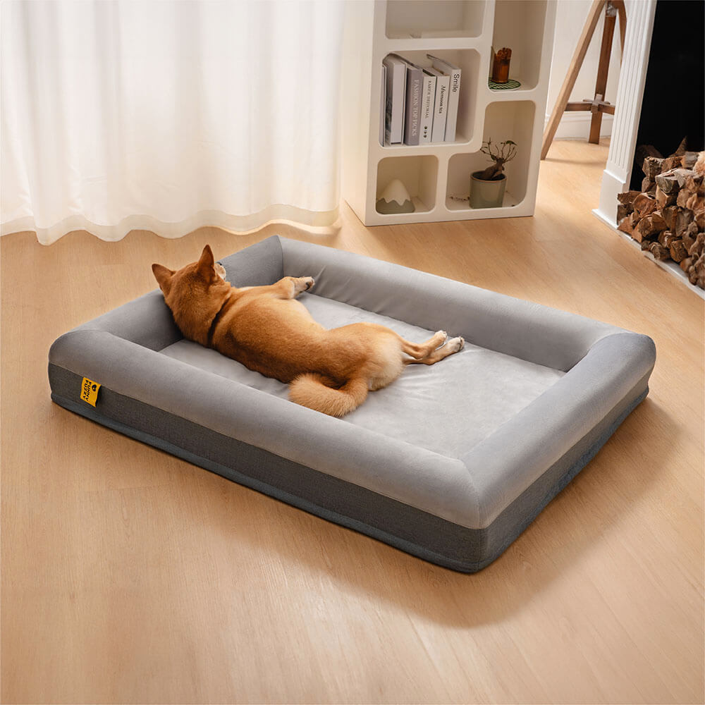 Premium Orthopaedic Dog Bed Blissful Sleep With Joyful Play Digging Bed