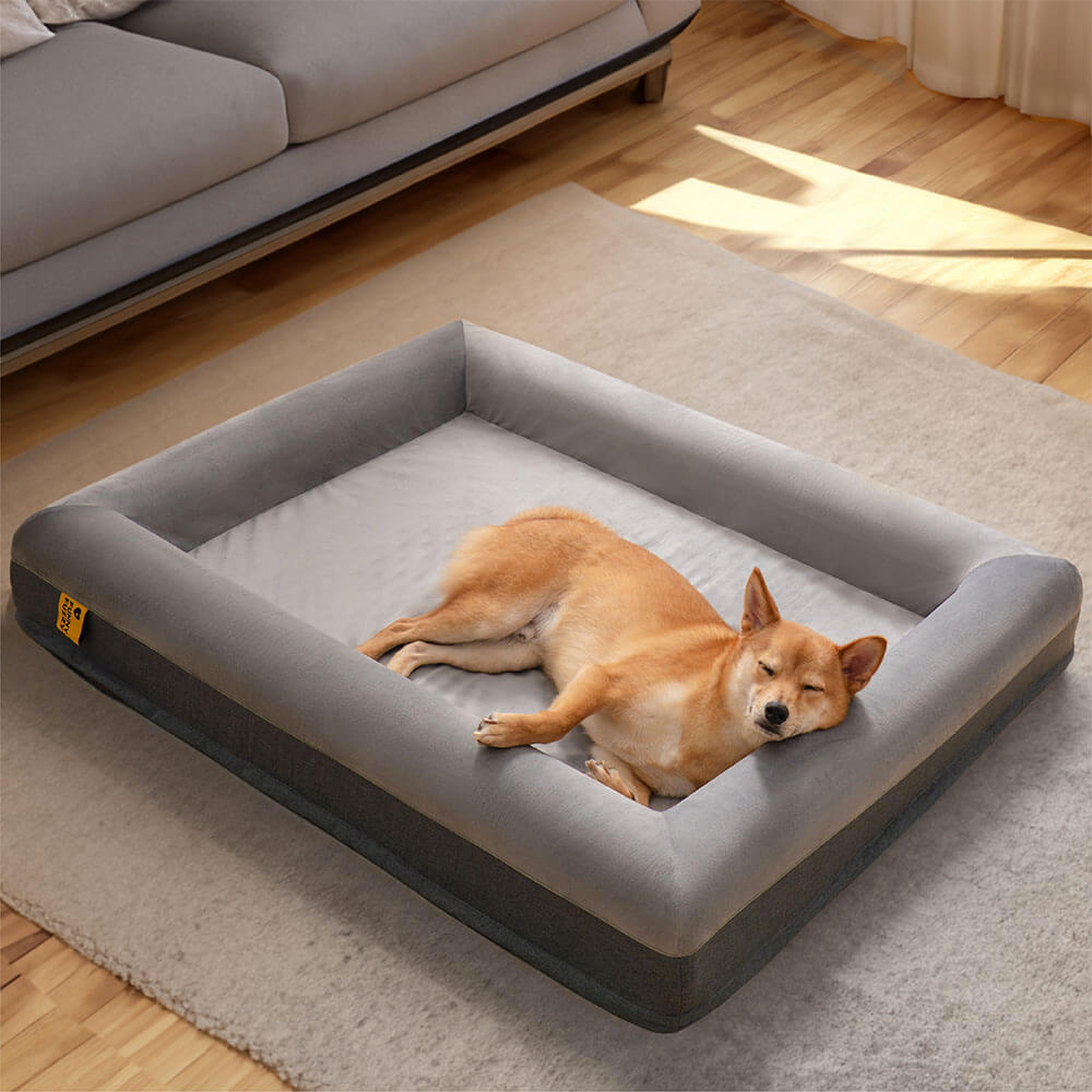 Premium Orthopaedic Dog Bed Blissful Sleep With Joyful Play Digging Bed