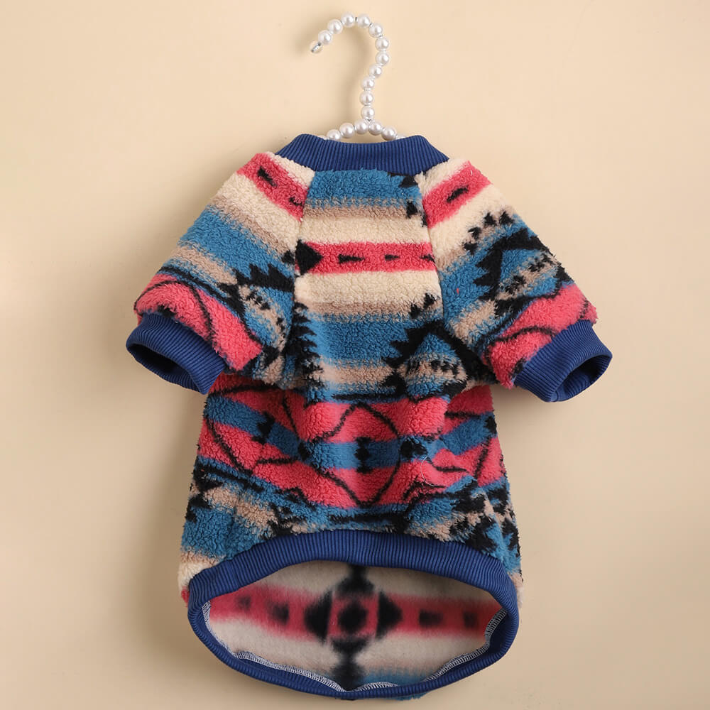 Colourful Striped Dog Sweater - Cosy & Fashionable Winter Wear