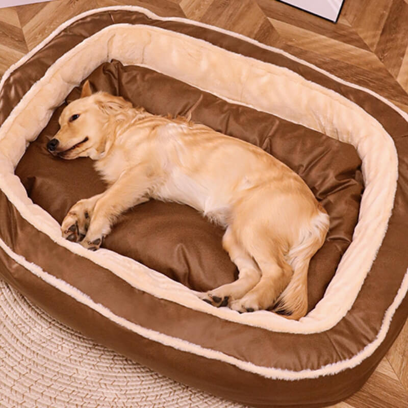 Bed Cover - Large Warm Deep Sleeping Bed Orthopaedic Dog Bed