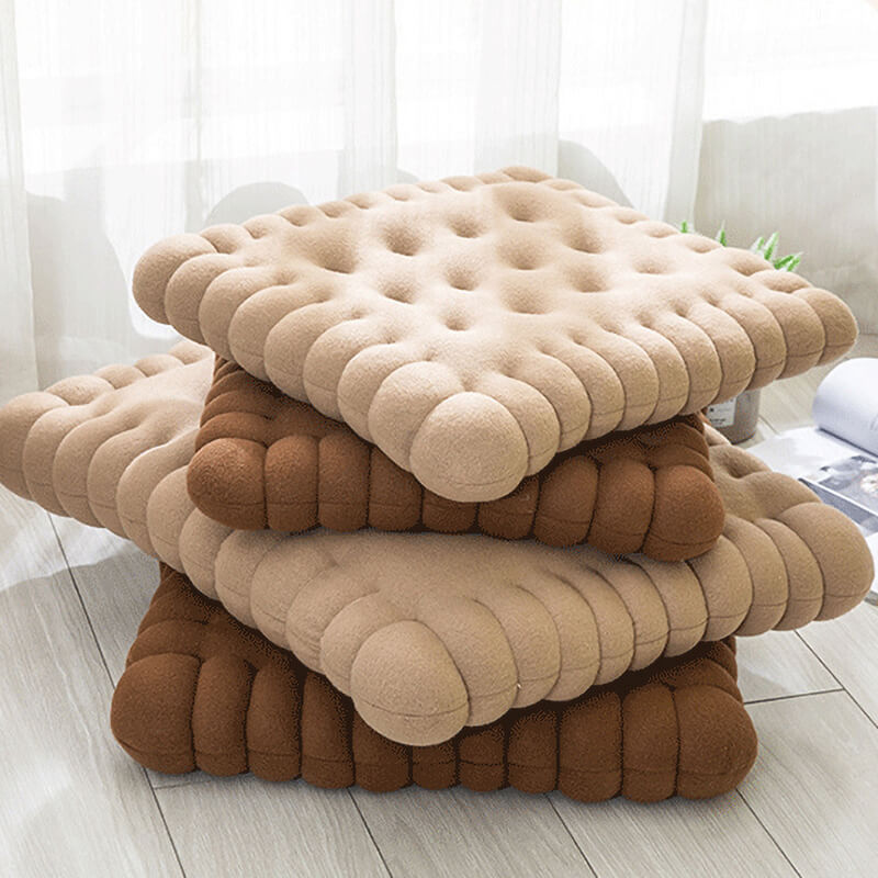 Biscuit Quilted Dog Bed